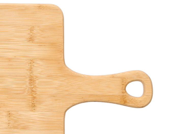 KINVARA Tabla de servir con 2 asas de bambú