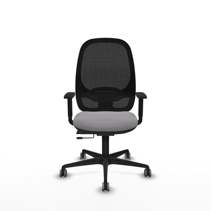 PIQUERAS Y CRESPO Silla de oficina Cilanco Gris y Negro
