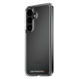 PanzerGlass HardCase con D3O para Samsung Galaxy S24 - Funda Transparente con Protección MIL-STD-810H - 100% Policarbonato Reciclado