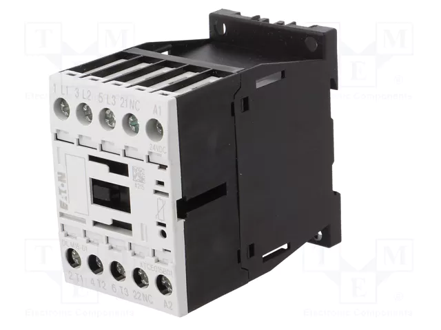 Eaton DILM15-01 24VDC 290108 Relé 3p+1 7,5kW 400V AC3 DC
