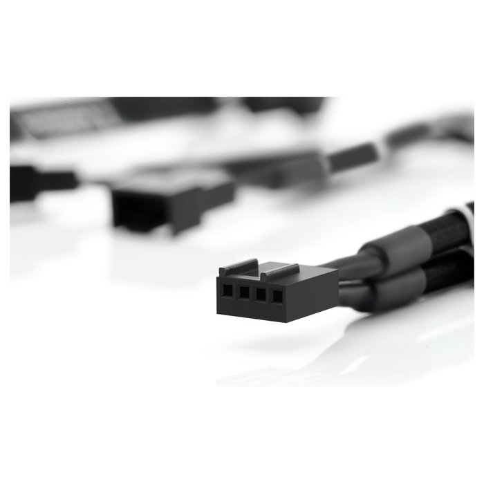 Noctua NA-SYC1.BLACK Cable de extensión de 4 pines a 4 pines de 11,5 cm