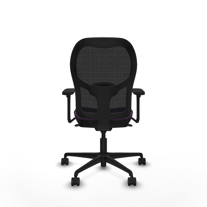 PIQUERAS Y CRESPO Silla de oficina Jorquera Morado/Negro