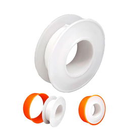Edm Cinta PTFE 70 micras Blanco 12 mm x 12 m Fontanería Riego