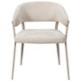 Home Deco Factory Silla Diseño Emilia Beige Colección Terra Nova