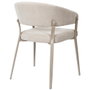 Home Deco Factory Silla Diseño Emilia Beige Colección Terra Nova