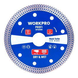 Workpro Disco diamantado continuo mesh turbo profi ø115 x 20 mm