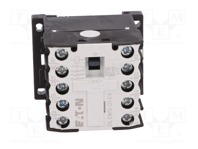EATON ELECTRIC Contactor DILEM 3-polar 12A 230VAC EATON ELECTRIC Contactor DILEM 3-polar 12A 230VAC