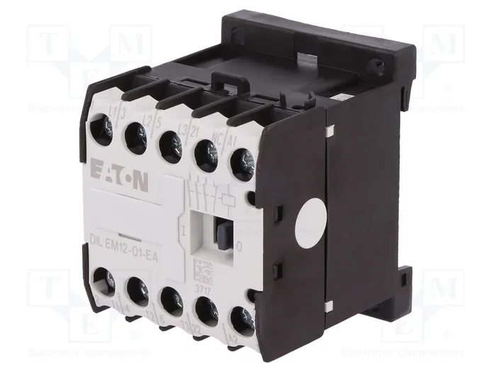 EATON ELECTRIC Contactor DILEM 3-polar 12A 230VAC EATON ELECTRIC Contactor DILEM 3-polar 12A 230VAC
