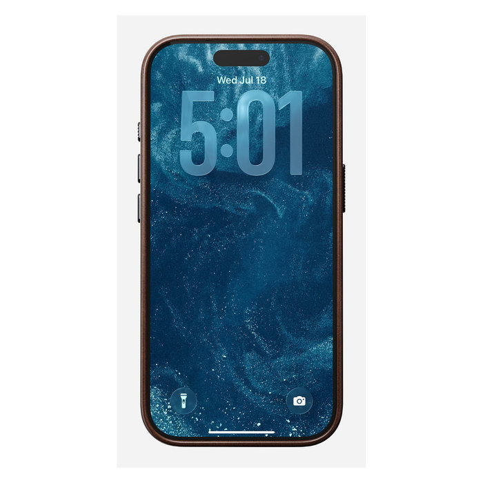 Nomad Traditional Leather Case para iPhone 17 Pro - Funda de Cuero Marrón Rustic Brown, Compatible con MagSafe Nomad Traditional Leather Case para iPhone 17 Pro - Funda de Cuero Marrón Rustic Brown, Compatible con MagSafe