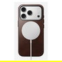 Nomad Traditional Leather Case para iPhone 17 Pro - Funda de Cuero Marrón Rustic Brown, Compatible con MagSafe