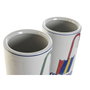 DKD Home Decor Paraguero de Porcelana Home Sweet Home Multicolor (Pack de 2)