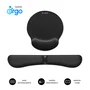 Subblim Pack Ergo MemoryFlex de Alfombrilla y Reposamuñecas Negro