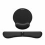 Subblim Pack Ergo MemoryFlex Alfombrilla Ratón y Reposamuñecas Teclado Negro SUBMP-04E020