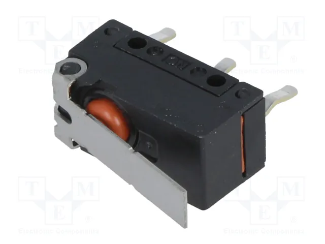 Aratas (Formerly Omron Components) Microconmutador SNAP ACTION D2FD-2L1-1T con palanca Aratas (Formerly Omron Components) Microconmutador SNAP ACTION D2FD-2L1-1T con palanca