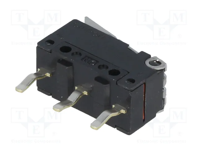 Aratas (Formerly Omron Components) Microconmutador SNAP ACTION D2FD-2L1-1T con palanca Aratas (Formerly Omron Components) Microconmutador SNAP ACTION D2FD-2L1-1T con palanca
