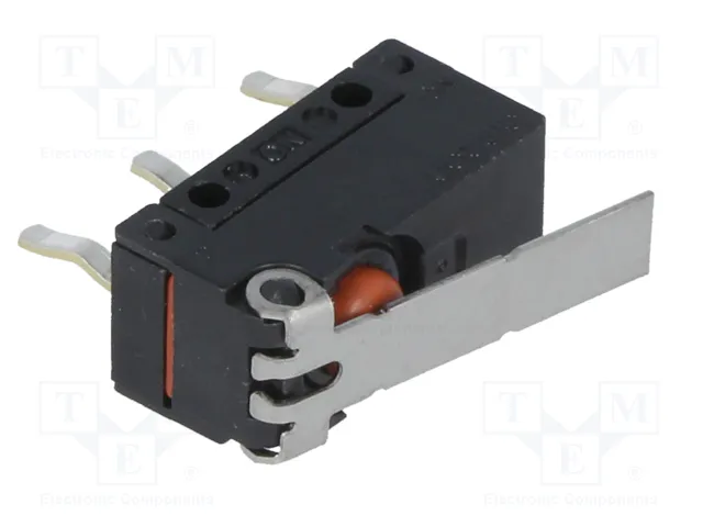 Aratas (Formerly Omron Components) Microconmutador SNAP ACTION D2FD-2L1-1T con palanca Aratas (Formerly Omron Components) Microconmutador SNAP ACTION D2FD-2L1-1T con palanca