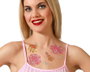Joyas adhesivas marinas con sol, conchas y coral