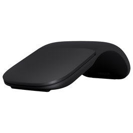 Microsoft Arc Mouse Ratón Bluetooth Ambidiestro Rojo, BlueTrack, 1000 DPI, 2.4 GHz, Inalámbrico para Viajes, Batería AAA