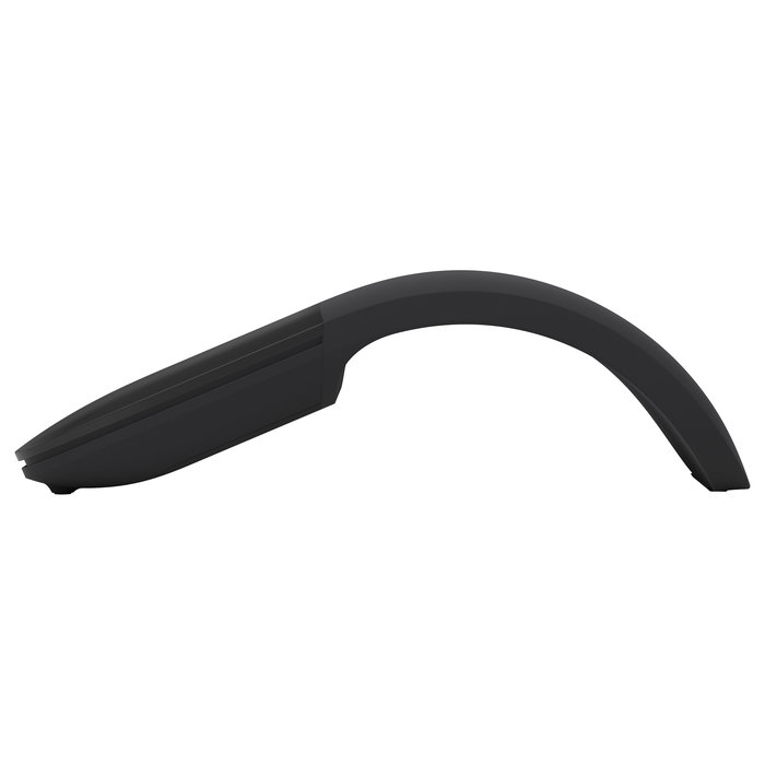 Microsoft Arc Mouse Ratón Bluetooth Ambidiestro Rojo, BlueTrack, 1000 DPI, 2.4 GHz, Inalámbrico para Viajes, Batería AAA