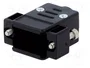 HARTING Carcasa para conectores D-Sub 9pin y HD 15pin