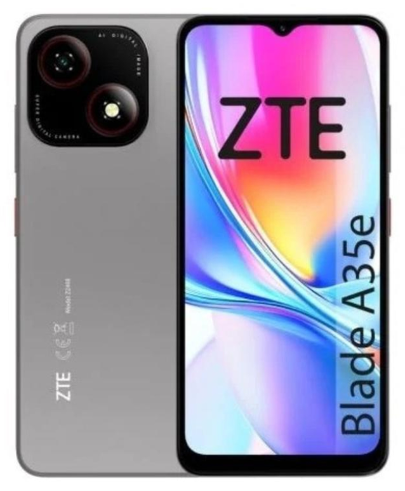 ZTE Blade A35E 64GB Gris Oscuro ZTE Blade A35E 64GB Gris Oscuro