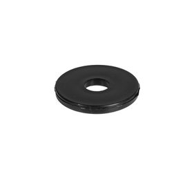 Q&Q Arandela de Polipropileno, Negro, Dimensiones D27 x 8.5 mm, Grado 3, Ref. D27X8,5 G.3