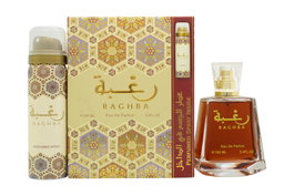 Lattafa Perfumes Raghba Gift Set 100ml EDP + 50ml Deodorant Spray
