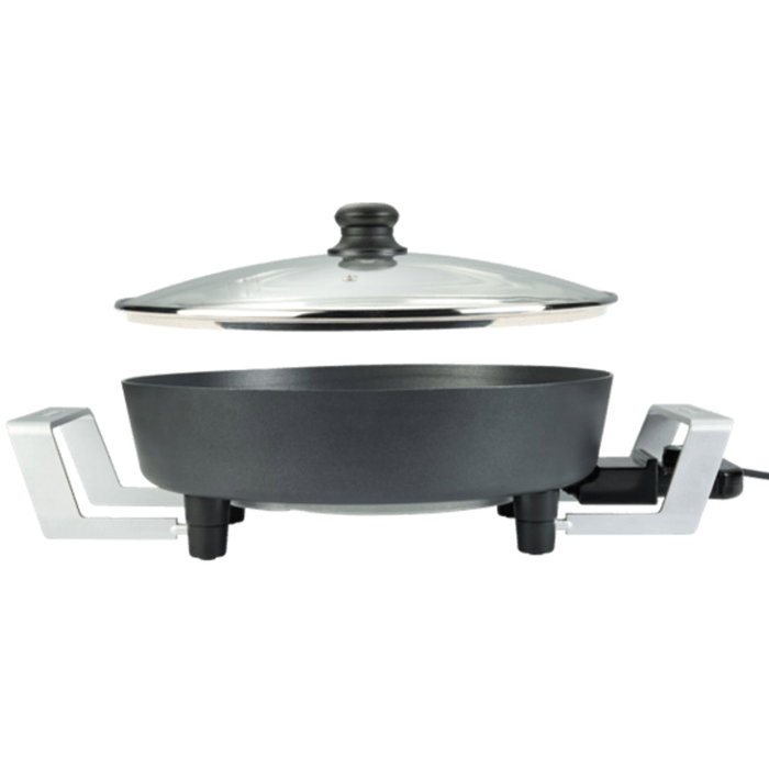 Bourgini Multicazuela Eléctrica, 1800 W, 6 Litros de Capacidad, Multicocina con Recubrimiento Antiadherente Daikin, para Guisos y Cocinar Todo Tipo de Alimentos