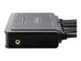 StarTech.com C2-DD46-UA2-CBL-KVM Interruptor KVM de 2 puertos para doble monitor DisplayPort 4K 60Hz
