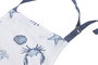 DKD Home Decor Delantal Mediterraneo Verde Azul Poliéster Algodón 0.5 x 80 x 60 cm Set de 2 (4 Unidades)