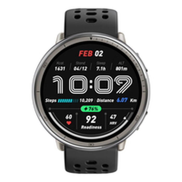 Smartwatch Amazfit Active 2 Negro Plateado Ø 44 mm