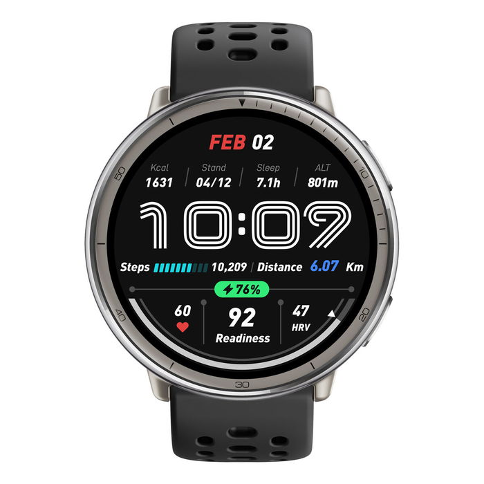 Smartwatch Amazfit Active 2 Negro Plateado Ø 44 mm