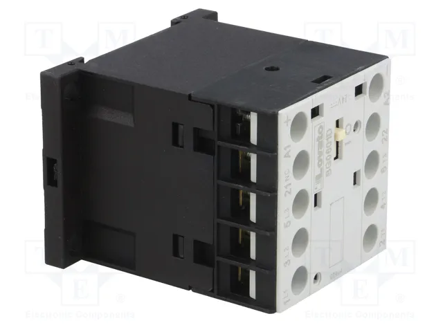 LOVATO ELECTRIC Contactor BG 3-polar 6A 24VDC NC