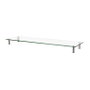 LogiLink Soporte de mesa para monitor de vidrio extra ancho