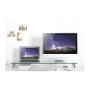 LogiLink Soporte de mesa para monitor de vidrio extra ancho