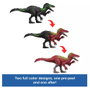 MATTEL Jurassic World Dino Reveal Dinosaurio de 28cm con Articulaciones Móviles y Función Libera y Descubre Colores Ocultos