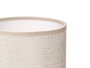 Giftdecor Lampara Sobremesa Rayas Blanca 13x27x13cm (Set de 12)