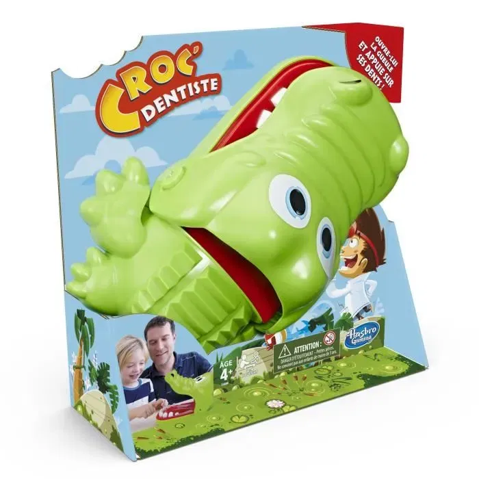 Hasbro Gaming Croc'Dentiste - Juego de mesa para niños