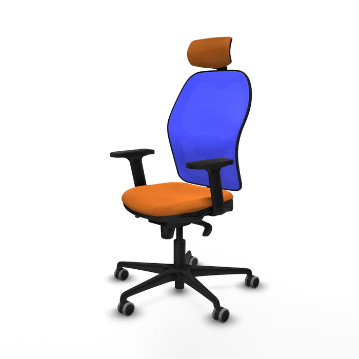 PIQUERAS Y CRESPO Silla de oficina Jorquera con Mecanismo Sincro y Cabecero 2D PIQUERAS Y CRESPO Silla de oficina Jorquera con Mecanismo Sincro y Cabecero 2D