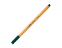 Stabilo Rotulador Point 88 Verde Pino 0,4 mm, Pack de 10 unidades