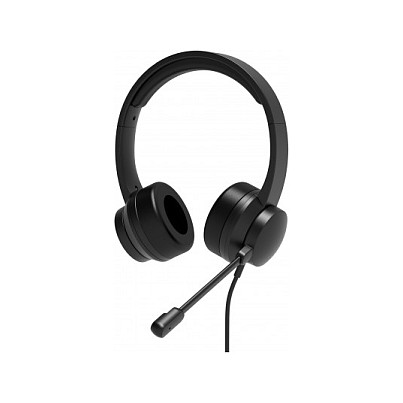 PORT Designs 901605 Auriculares USB con Micrófono Supraaural Diadema para Oficina 20-20000 Hz Negro