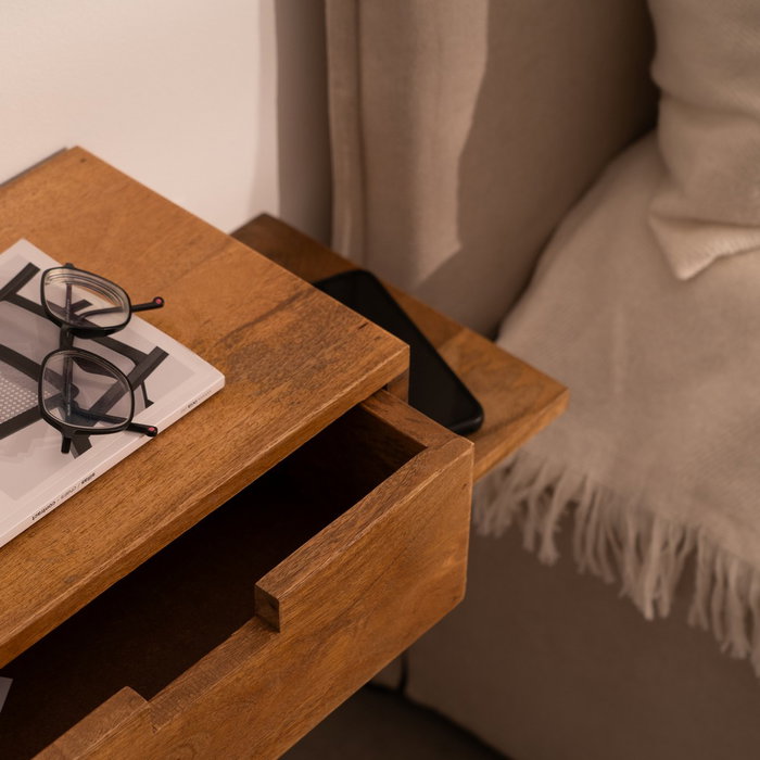 S/2 Mesitas Flotante Miel 55 X 25 X 15 cm S/2 Mesitas Flotante Miel 55 X 25 X 15 cm