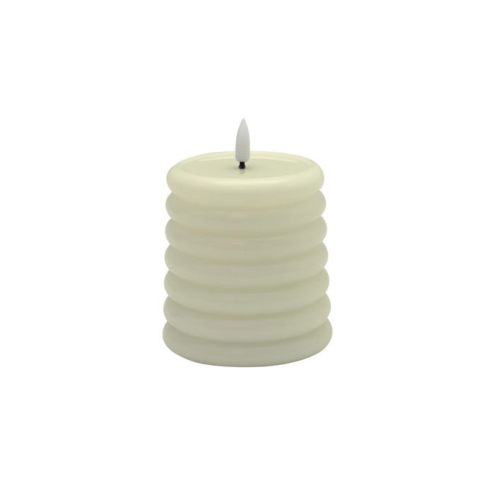 DKD Home Decor Vela Led Blanco 8.5 x 12 x 8.5 cm (4 Unidades) DKD Home Decor Vela Led Blanco 8.5 x 12 x 8.5 cm (4 Unidades)