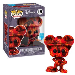 Funko POP! Art Series Disney Firefighter Mickey (19)