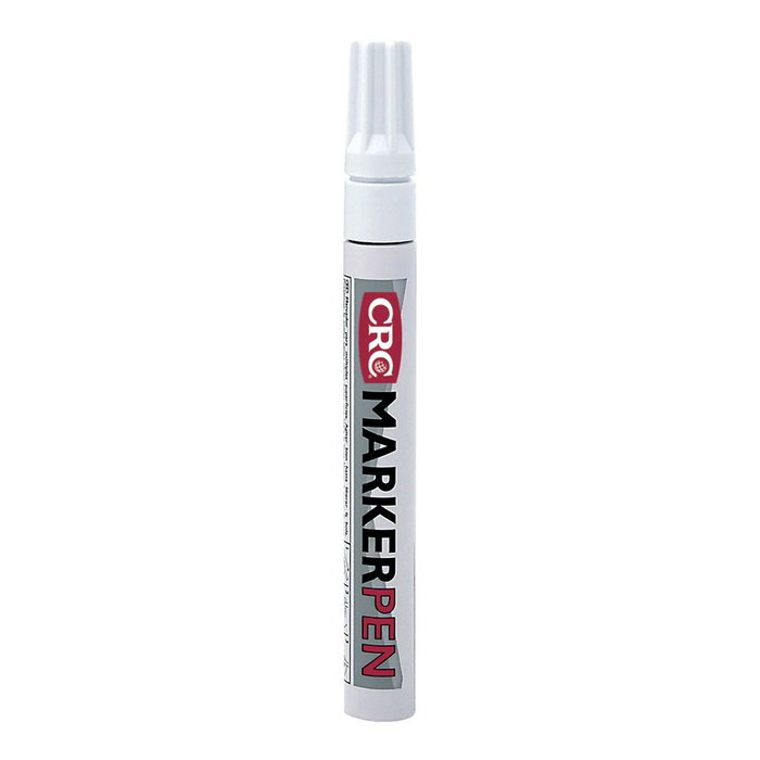 CRC Markerpen Rotulador Marcador Permanente Blanco CRC Markerpen Rotulador Marcador Permanente Blanco