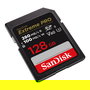 Sandisk SDSDXEP-128G-GN4IN Tarjeta de Memoria SDXC PRO 128GB V60 UHS-II, Velocidad de Lectura 280 MB/s, Escritura 100 MB/s