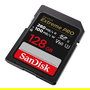 Sandisk SDSDXEP-128G-GN4IN Tarjeta de Memoria SDXC PRO 128GB V60 UHS-II, Velocidad de Lectura 280 MB/s, Escritura 100 MB/s