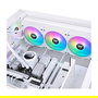 Thermaltake TH420 V2 Ultra EX ARGB Sync All-In-One Liquid Cooler Snow Edition con Ventilador de 14cm Blanco