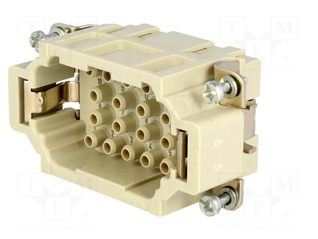 HARTING Han® EE Plantilla de Contacto Macho 18 Pos.