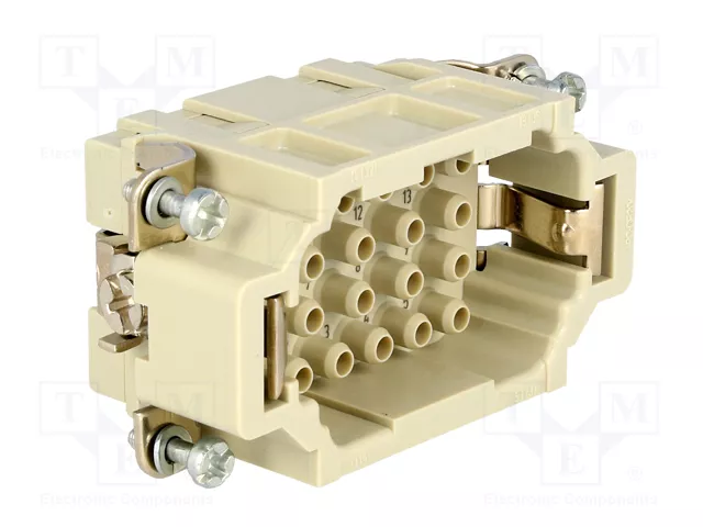 HARTING Han® EE Plantilla de Contacto Macho 18 Pos.